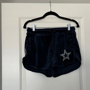 Cowboys velour shorts